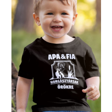 Apa-fia ajándék - Apa-fia horgász póló gyerekeknek gyerek póló