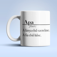  Apa-főnév fehér bögre bögrék, csészék