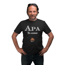  Apa kis szarosai (Személyre szabható) - Férfi Póló férfi póló