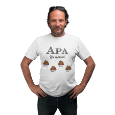  Apa kis szarosai (Személyre szabható) - Férfi Póló férfi póló