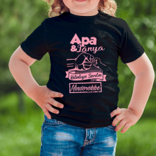  Apa lánya gyerek póló - Különleges szerelem gyerek póló
