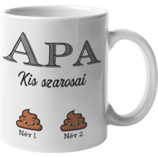  Apa szarosai (Személyre szabható) - Bögre bögrék, csészék