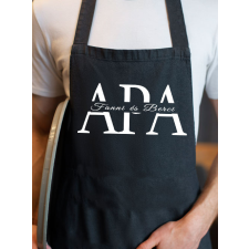 Apák napi ajándék - Gyermekek nevével kötény lakástextília