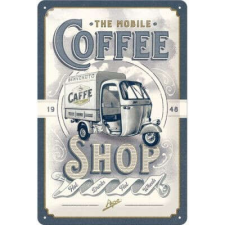 Ape - The Mobile Coffee Shop Fémtábla dekoráció