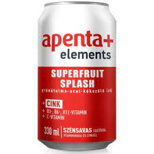  APENTA+ Elements superfruit 0,33l dob üdítő, ásványviz, gyümölcslé