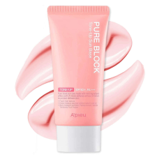 APIEU Pure Block Tone-Up Fényvédő Krém EX 50ml (SPF50+ PA+++) naptej, napolaj