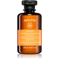 Apivita Holistic Hair Care Orange & Honey revitalizáló sampon az erős és fénylő hajért 250 ml sampon