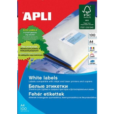 APLI 105x148 mm univerzális etikett, 100 darab (LCA10827) (LCA10827) információs címke