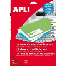 APLI 105x37 mm univerzális etikett, 160 darab (LCA12922) etikett