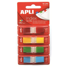 APLI 12x45 mm Jelölőcímke 4x35 lap - Vegyes (12483) jegyzettömb
