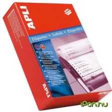 APLI 1 pályás mátrix etikett 210 x 1481 mm 1000 etikett/csomag etikett