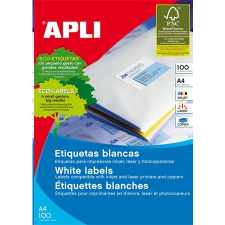 APLI 38x21.2 mm univerzális etikett, 6500 darab (LCA3127) (LCA3127) információs címke