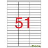 APLI 3 pályás etikett 70 x 169 mm 5100 etikett/csomag