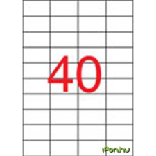 APLI 4 pályás etikett 525 x 297 mm 20.000 etikett/csomag etikett