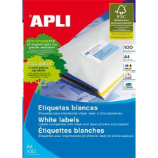APLI 63.5x72 mm univerzális etikett, kerekített sarkú 1200 darab (LCA2416) etikett