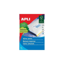 APLI 70x33.8 mm univerzális etikett, 2400 darab (LCA1293) etikett