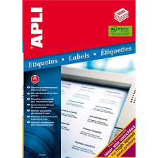APLI 70x35 mm etikett, lézernyomtatókhoz 6000 darab (LCA2519) etikett