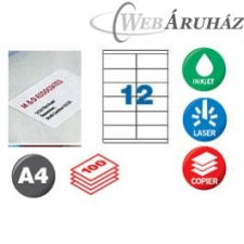 APLI APLI 2 pályás etiket 105x48mm 1200 db nyomtató kellék