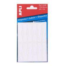 APLI Etikett, 10x49 mm, kézzel írható, ékszerekhez, APLI, 48 etikett/csomag etikett
