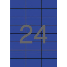 APLI Etikett, 70x37 mm, színes, apli, kék, 480 etikett/csomag 01592 etikett
