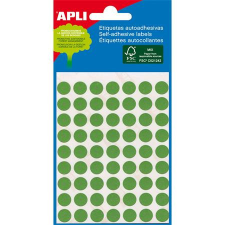APLI Etikett 8mm kör kézzel írható 288 etikett/csomag APLI kék etikett