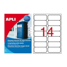 APLI Etikett 99,1x38,1 mm 2p. vízálló 280db/csomag 20ív Apli etikett