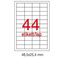 APLI Etikett A10558 25,4x48,5mm 500ív Apli etikett