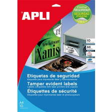 APLI Etikett LCA11272 45,7x21,2 mm biztonsági kerekített sarkú 10ív APLI etikett