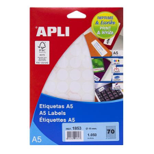 APLI Etikett LCA1853 19mm kör 1050 etikett/csomag APLI etikett