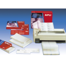 APLI Etikett, mátrixnyomtatókhoz, 1 pályás, 127x36 mm, APLI, 4000 etikett/csomag etikett