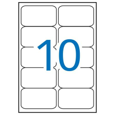 APLI Etikett, univerzális, 99,1x57 mm, kerekített sarkú, apli, 1000 etikett/csomag 02411 etikett