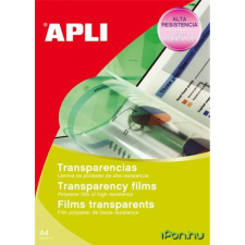 APLI Fólia, kézzel írható, A4, APLI nyomtató kellék