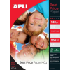 APLI Fotópapír tintasugaras "Best Price" A4 140g 100db fényes (11804)