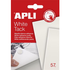 APLI Gyurmaragasztó, 57 g, APLI &quot;Tack&quot;, fehér ragasztó