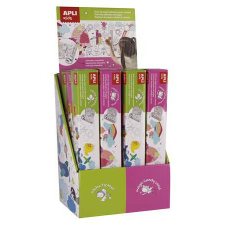  APLI Kids Öntapadó Színező Tekercs - Közlekedés/Cukorkaország, 0,3x4m gyermek- és ifjúsági könyv