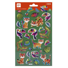 APLI Matrica, fémes hatású, APLI Kids "Stickers", dzsungel matrica