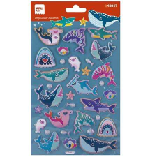 APLI Matrica, fémes hatású, APLI Kids "Stickers", tenger matrica