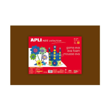 APLI Moosgumi, 400x600 mm, APLI Kids &quot;Eva Sheets&quot;, barna kreatív papír