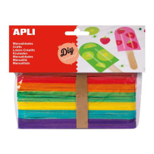APLI Pálcika, fa, jumbo, APLI &quot;Creative&quot;, vegyes színek iskolai kiegészítő