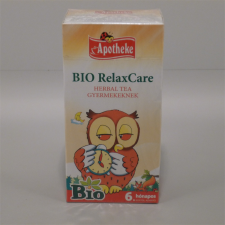Apotheke Apotheke bio gyermek relaxcare herbal tea 20x1,5g 30 g gyógytea