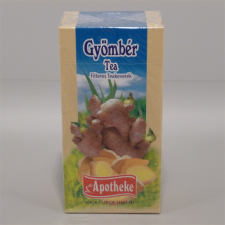 Apotheke gyömbér tea 20x1,5g 30 g gyógytea
