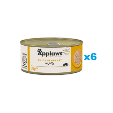 Applaws Cat Csirke zselében 6x70g macskaeledel