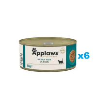 Applaws Cat Óceáni halak húslevesben 6x156 g macskaeledel