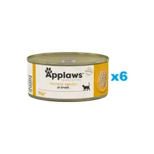 Applaws csirkemell konzerv 6 × 156 g macskaeledel