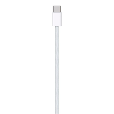 Apple 1m Type C apa-apa szőtt borítású fehér kábel kábel és adapter