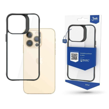 Apple 3mk Satin Armor Case+ iPhone 13 Pro Max sorozat - fekete tok és táska