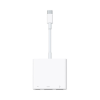 Apple adapter (type-c+usb+hdmi aljzat - type-c, adatátvitel és töltés, multiport, muf82zm/a utód) fehér