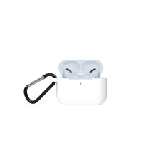 Apple Airpods Pro szilikon tok Fehér fülhallgató, fejhallgató tok