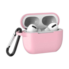 Apple Airpods Pro szilikon tok, Mályva, 2.5mm fülhallgató, fejhallgató tok