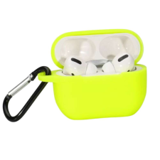 Apple Airpods Pro szilikon tok, Neon, 2.5mm fülhallgató, fejhallgató tok